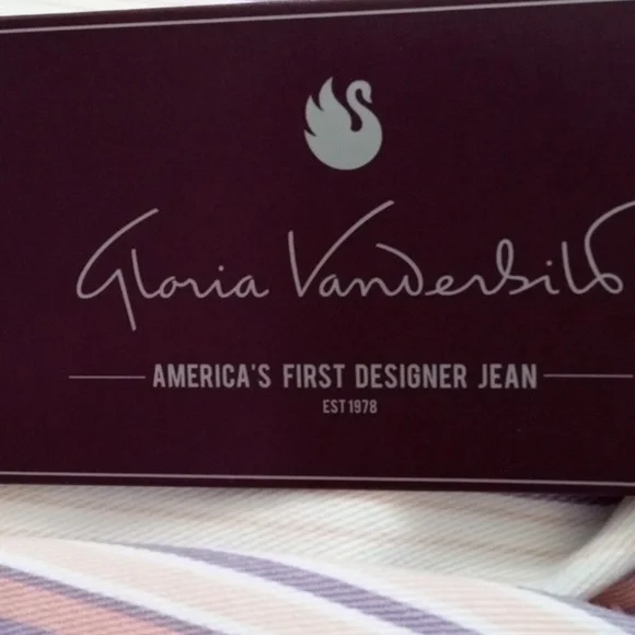 Amanda Colorful Striped Capri Size 22W. - Picture 6 of 7